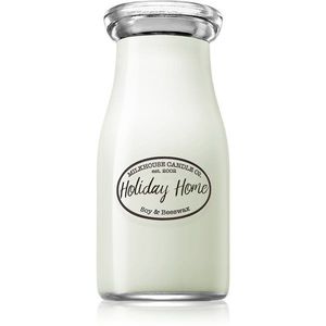 Milkhouse Candle Co. Creamery Holiday Home illatgyertya Milkbottle 227 g kép