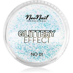 NeoNail Glittery Effect csillogó por körmökre árnyalat No. 1 2 g kép