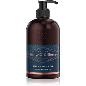 Gillette King C. Beard & Face Wash szakáll sampon 350 ml kép