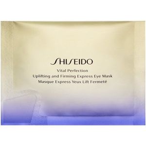 Shiseido Vital Perfection Uplifting & Firming Express Eye Mask kisimító és feszesítő maszk a szem köré 12 db kép