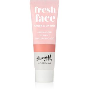 Barry M Fresh Face folyékony arcpír és szájfény árnyalat Peach Glow 10 ml kép