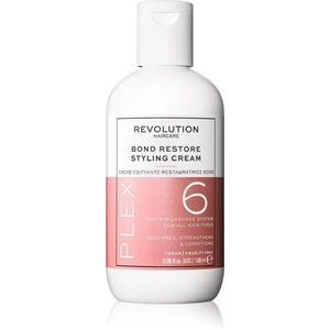 Revolution Haircare Plex No.6 Bond Restore Styling Cream öblítést nem igénylő regeneráló ápolás a károsult hajra 100 ml kép