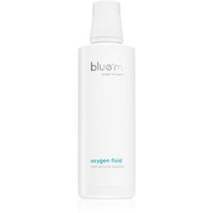 Blue M Oxygen for Health Oxygen Fluid készítmény a lokális ápoláshoz aftákra és a szájüreg kisebb sérüléseire 500 ml kép
