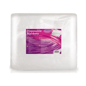 Egyszer használatos takaró puha textil anyagból - Beautyfor Disposable Spunlace Blankets, 80cm x 200cm, 25 db kép