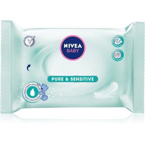 Nivea Baby Pure & Sensitive tisztító törlőkendő 63 db kép