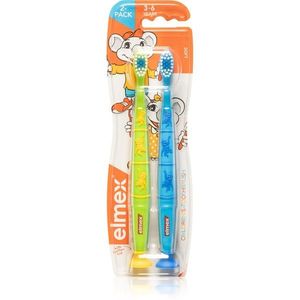Elmex Children's Toothbrush fogkefe gyermekeknek gyenge 3-6 years 2 db kép