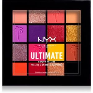 NYX Professional Makeup Ultimate Shadow Palette szemhéjfesték paletta árnyalat 13 - Festival 16 x 0.83 g kép