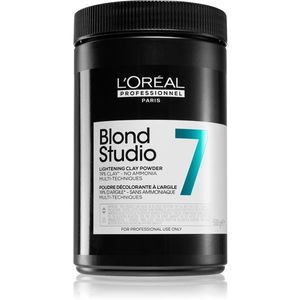 L’Oréal Professionnel Blond Studio Lightening Clay Powder élénkítő púder ammónia nélkül 500 g kép