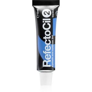 RefectoCil Eyelash and Eyebrow szemöldök- és szempillafesték árnyalat 2 Blue Black 15 ml kép