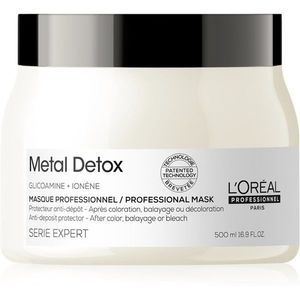 L’Oréal Professionnel Serie Expert Metal Detox mélyen tápláló maszk a festett és károsult hajra 500 ml kép