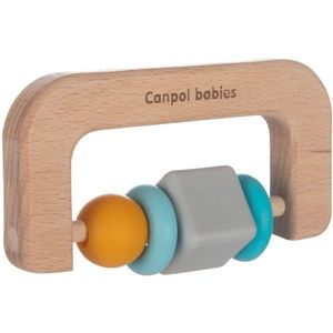 Canpol Babies Teethers Wood-Silicone rágóka 1 db kép
