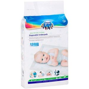 Canpol babies Disposable Underpads eldobható pelenkázó-alátétek Super Absorbent 10 db kép