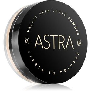 Astra Make-up Velvet Skin bőrvilágosító könnyed és természetes hatású púder árnyalat 02 Porcelain 11 g kép