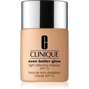 Clinique Even Better™ Glow Light Reflecting Makeup SPF 15 üde hatást keltő alapozó SPF 15 árnyalat CN 58 Honey 30 ml kép
