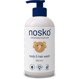 Nosko Baby Body & Hair Wash tisztító gél testre és hajra gyermekeknek 200 ml kép