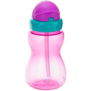 Canpol babies Sport Cup gyerekkulacs szívószállal 12m+ Pink 270 ml kép
