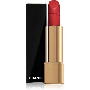 Chanel Rouge Allure Velvet bársonyos rúzs matt hatással árnyalat 56 Rouge Charnel 3, 5 g kép