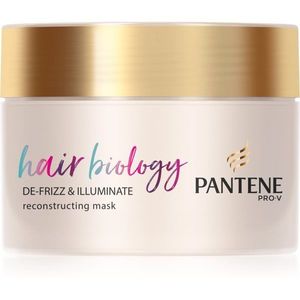Pantene Hair Biology De-Frizz & Illuminate haj maszk száraz és festett hajra 160 ml kép