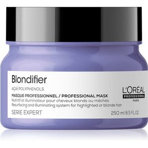L’Oréal Professionnel Serie Expert Blondifier regeneráló és helyreállító maszk a szőke és melírozott hajra 250 ml kép