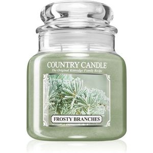 Country Candle Frosty Branches illatgyertya 453 g kép
