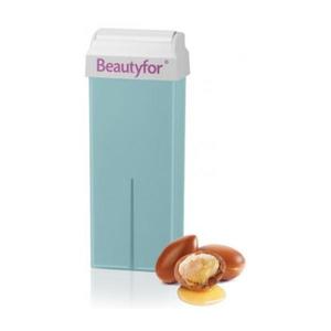 Egyszer Használatos Görgőfejes Szőrtelenítő Gyanta - Beautyfor Wax Roll-On Cartridge, Argánolaj, 100ml kép