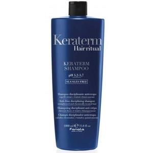 Hajsimító Sampon - Fanola Keraterm Hair Ritual Anti-Frizz Disciplining Shampoo, 1000ml kép