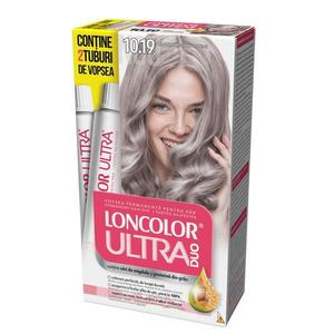 Permanens Hajfesték Loncolor Ultra Max, árnyalat 10.19 intenzív ezüstös szőke kép