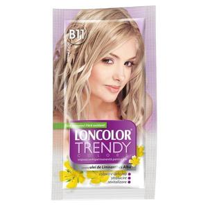 Féltartós Hajfesték Loncolor Trendy Colors, árnyalata B11 metál/fémes szőke, 2x 25 ml kép