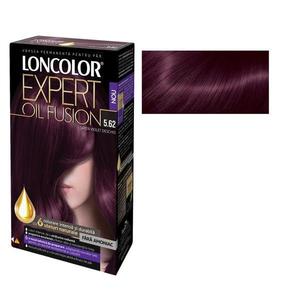 Ammóniamentes Tartós Hajfesték Loncolor Expert Oil Fusion, árnyalat 5.62 világos lila barna kép