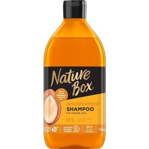 Nutritív-Tápláló Sampon Hidegen Préselt Argánolajjal - Nature Box Nourishment Shampoo with Cold Pressed Argan Oil, 385 ml kép