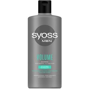 Férfi Sampon, Volumennövelő Hatással - Syoss Men Professional Performance Japanese Inspired Volume Shampoo for Normal to Thin Hair, 440 ml kép