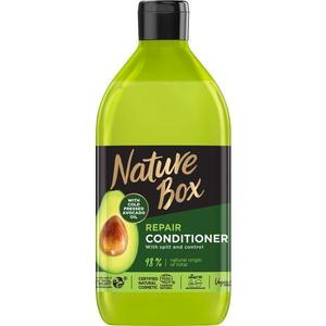 Javító Balzsam Sérült Hajra Hidegen Préselt Avokádóolajjal - Nature Box Repair Conditioner with Cold Pressed Avocado Oil, 385 ml kép