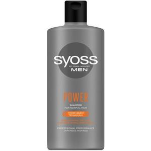 Férfi Sampon Normál Hajra - Syoss Men Professional Performance Japanese Inspired Power Shampoo for Normal Hair, 440 ml kép