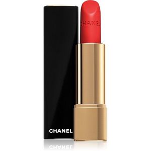 Chanel Rouge Allure Velvet bársonyos rúzs matt hatással árnyalat 57 Rouge Feu 3, 5 g kép