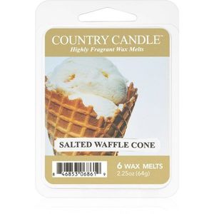Country Candle Salted Waffle Cone illatos viasz aromalámpába 64 g kép