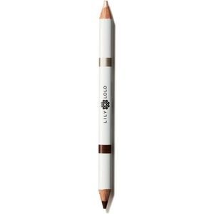 Lily Lolo Brow Duo Pencil szemöldök ceruza árnyalat Medium 1, 5 g kép