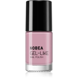 NOBEA Day-to-Day Gel-like Nail Polish körömlakk géles hatással árnyalat Old style pink #N50 6 ml kép