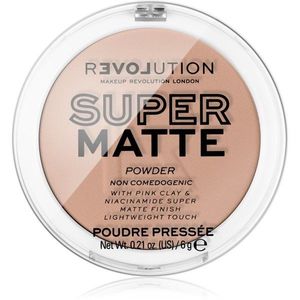 Revolution Relove Super Matte Powder mattító púder árnyalat Beige 6 g kép