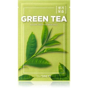 The Saem Natural Mask Sheet Green Tea arcmaszk hidratáló és nyugtató hatással 21 ml kép