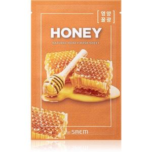 The Saem Natural Mask Sheet Honey mélyhidratáló és tápláló arcmaszk 21 ml kép