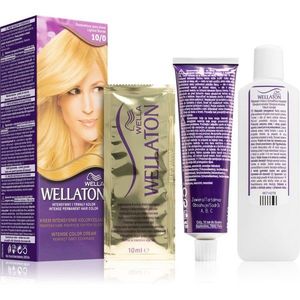 Wella Wellaton Permanent Colour Crème hajfesték árnyalat 10/0 Lightest Blonde kép