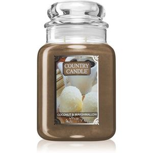 Country Candle Coconut & Marshmallow illatgyertya 680 g kép