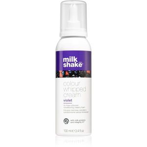 Milk Shake Colour Whipped Cream tonizáló hab minden hajtípusra Violet 100 ml kép