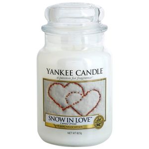 Yankee Candle Snow in Love illatgyertya Classic közepes méret 623 g kép