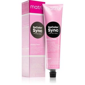 Matrix SoColor Sync Pre-Bonded Alkaline Toner Full-Bodied lúgos hajfesték árnyaló hajra árnyalat 6Rv+ Dukelblond Rot Violet+ 90 ml kép