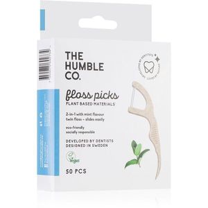 The Humble Co. Floss Picks fogpiszkáló Mint 50 db kép