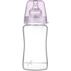 LOVI Baby Shower Girl cumisüveg Glass 250 ml kép