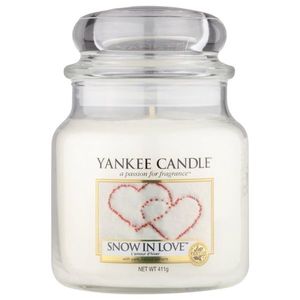 Yankee Candle Snow in Love illatgyertya Classic közepes méret 411 g kép