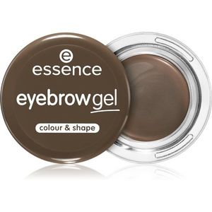 Essence Colour & Shape szemöldökzselé árnyalat 03 Brown 3 g kép