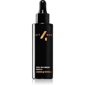 Unit4Men Beard Oil Amber & Vanilla szakáll olaj illatosított 30 ml kép